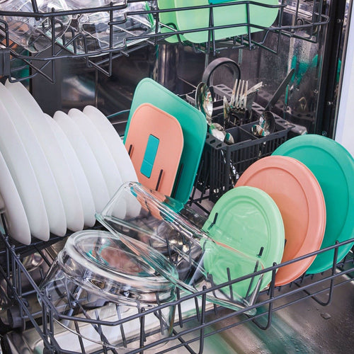 Coupelle 135 cl Eat & Joy avec couvercle turquoise