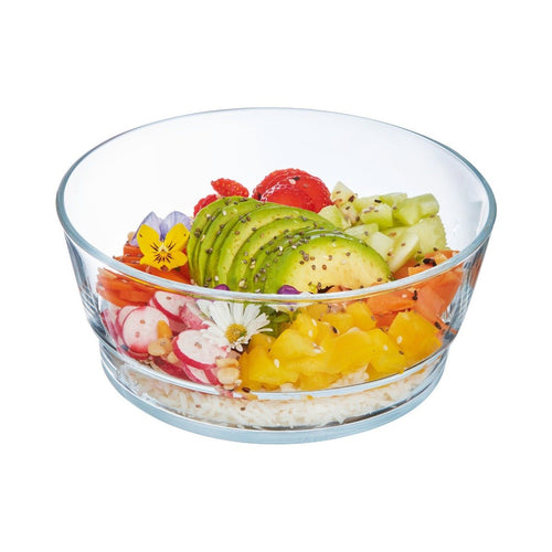 Coupelle 110 cl Eat & Joy avec couvercle orange