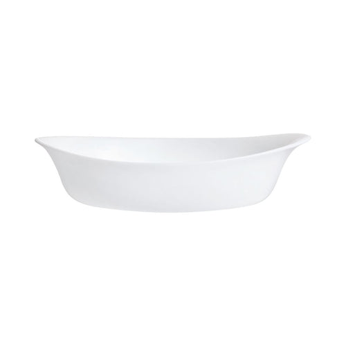 Plat de cuisson blanc 21 x 13,5 cm Smart Cuisine Carine - 2