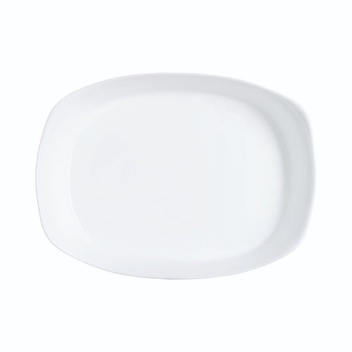 Plat de cuisson blanc 30 x 22 cm Smart Cuisine Carine
