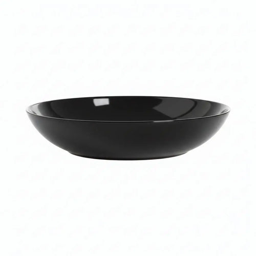 Assiette creuse noire 20 cm Apy