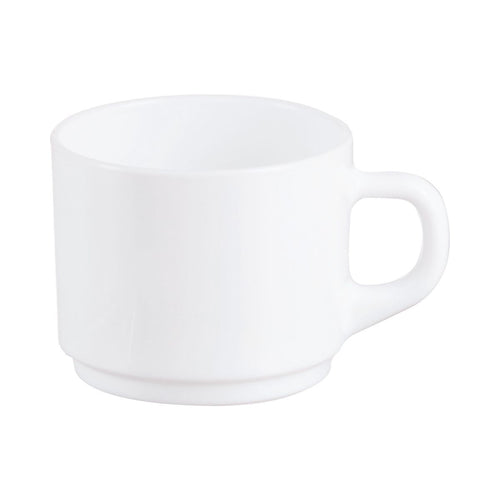 Tasse blanche 22 cl Empilable - 2