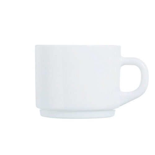 Tasse blanche 22 cl Empilable