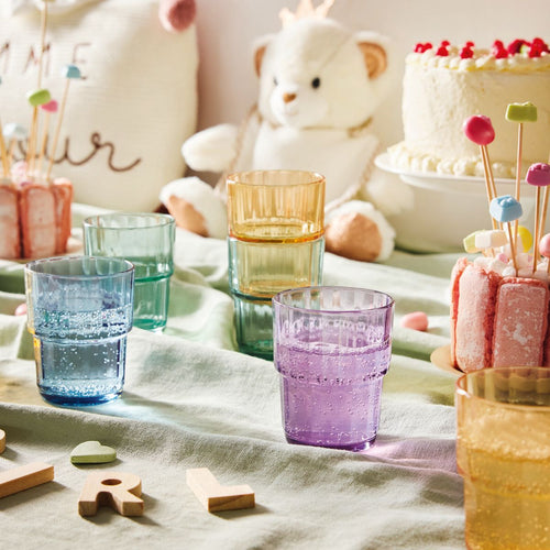 12 verres teintés 25 cl Sweetie Pie