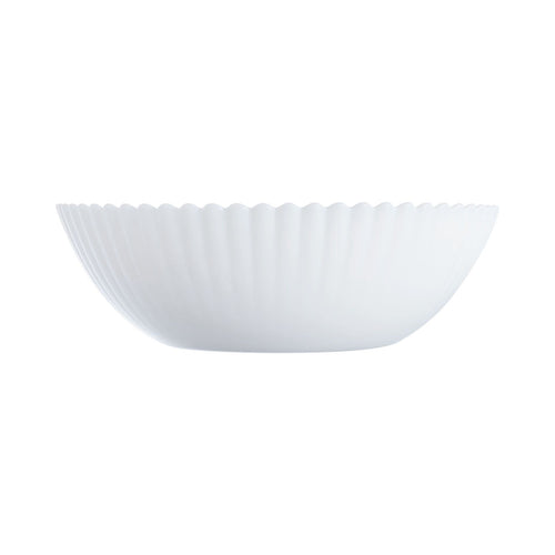 Coupelle blanche 16 cm Bloom
