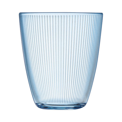 Verre bleu 31 cl Stripy
