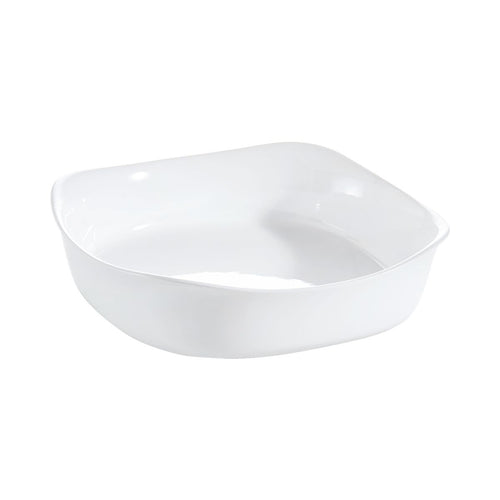 Plat de cuisson blanc 29 x 29 cm Smart Cuisine Carine