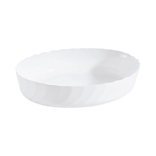 Plat de cuisson blanc 36,9 x 28,6 cm Smart Cuisine Trianon