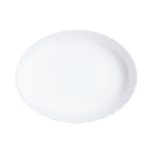 Plat de cuisson blanc 22,3 x 17 cm Smart Cuisine Trianon - 2