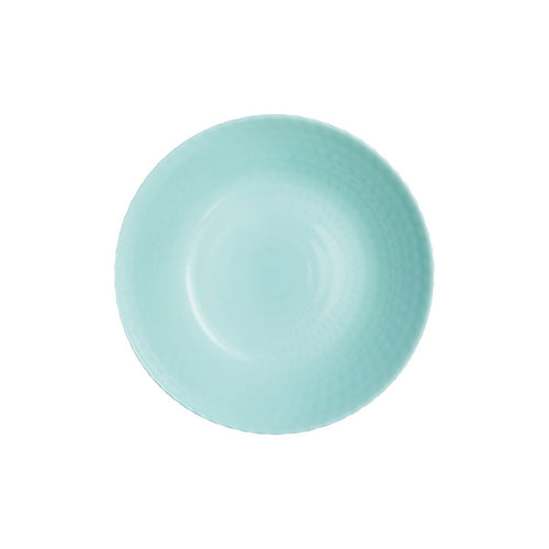 Assiette creuse turquoise 20 cm Pampille