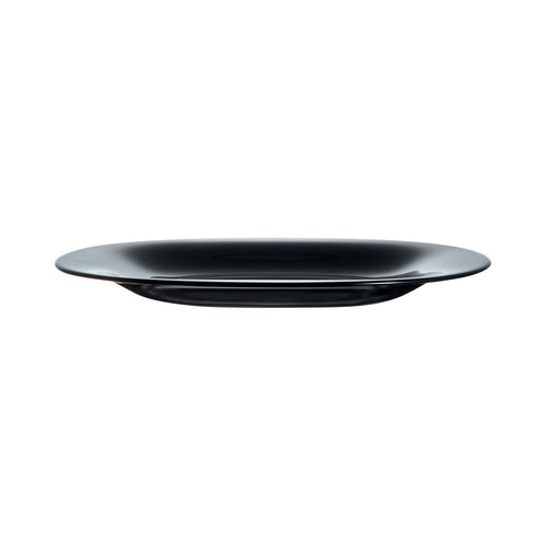 Assiette noire 19 cm Carine - 2