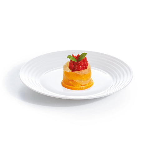 Assiette dessert blanche 19 cm Harena
