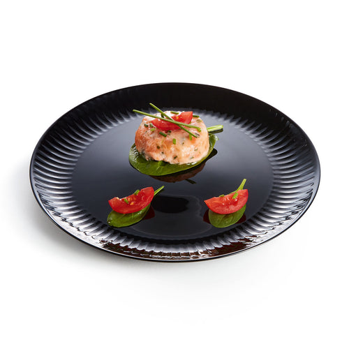 Assiette plate 25 cm Cottage Noir - 2