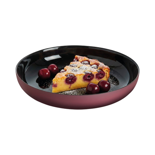 Assiette à dessert couleur figue 21 cm Moka Délice