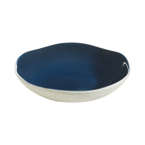 Assiette creuse 20,2 cm Rocaleo Bleu marine 70 cl