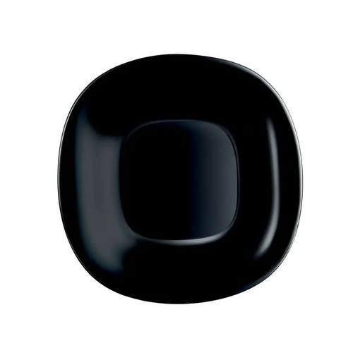 Assiette noire 19 cm Carine