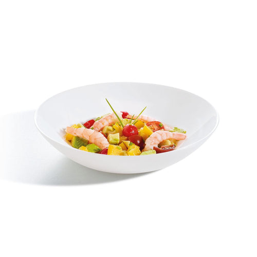 Assiette creuse blanche 20 cm Diwali - 2