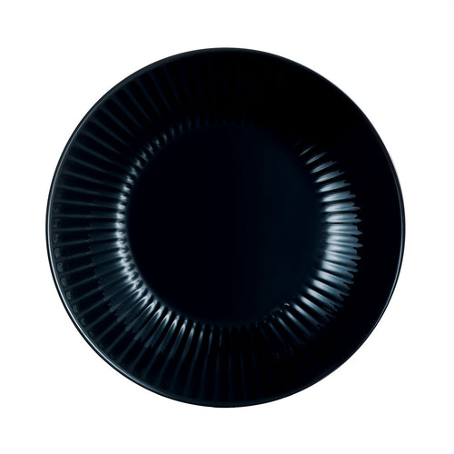 Assiette creuse 20 cm Cottage Noir