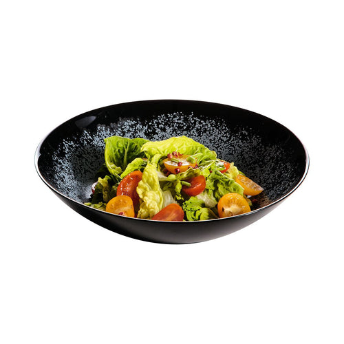 Assiette creuse noire 20 cm Slate