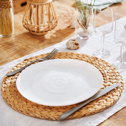 Assiette blanche 26 cm Ammonite