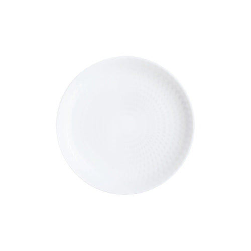 Assiette à dessert blanche 19 cm Pampille