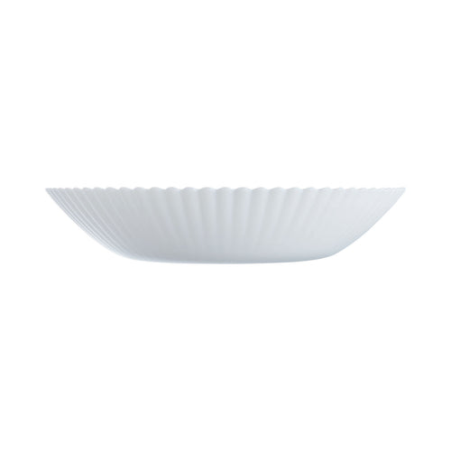 Assiette creuse blanche 20 cm Bloom - 2