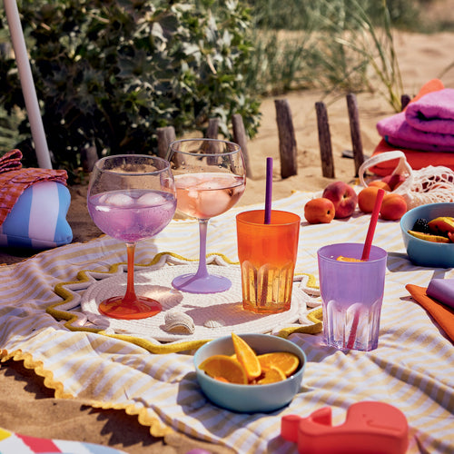 Verre à cocktail 70 cl orange Summer Pop - 2