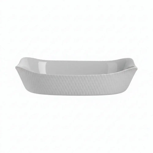 Plat rectangulaire 34x25 Smart Cuisine Wavy Granit